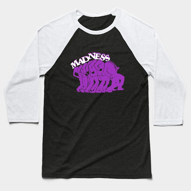 Vintage Madness - Purple Baseball T-Shirt by Skate Merch